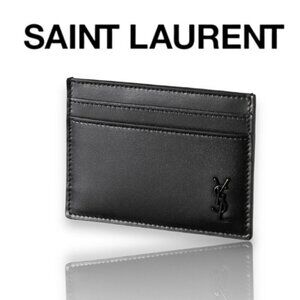 New Saint Laurent Cassandre Grained LeatherCard Case​​​​​​​​​